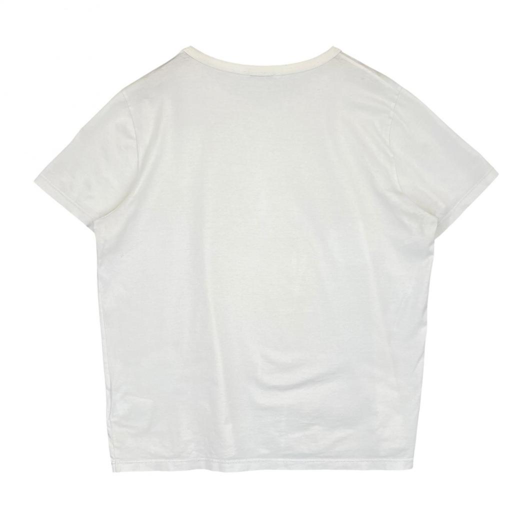 Moncler M WOMENS Short Sleeve T-shirt White Model D10938083400 8390X