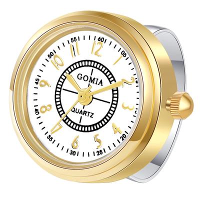 Ring Free Antique 3ATM Water Fashion Accessory Women's Watch, Size, Design, Resistant, Analog, Gold,