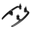 CNC Aluminum Motorcycle Passenger Rear Grab Bar Seat Rail Kit for Kawasaki Z650 17 18 Black