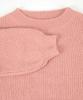 Titibait Boat Neck Loose Knit ACXP3830 Small Black Women's