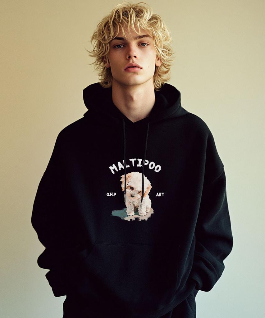 Ohpxharmonia Maltipoo Fleece Hoodie