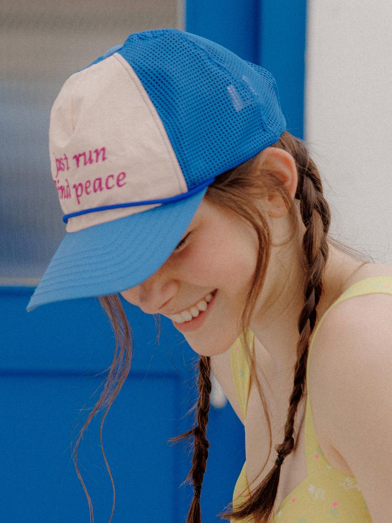 Peuswike Just Run Find Piece Cap _ Blue