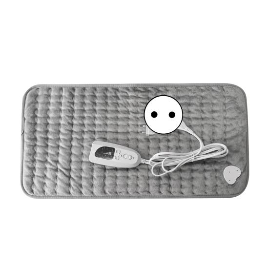 Elektrická vyhřívací podložka s 6 nastaveními teploty, 4 režimy časovače, rychlé ohřev, ochrana proti přehřátí, automatické vypnutí, tepelná terapeutická podložka