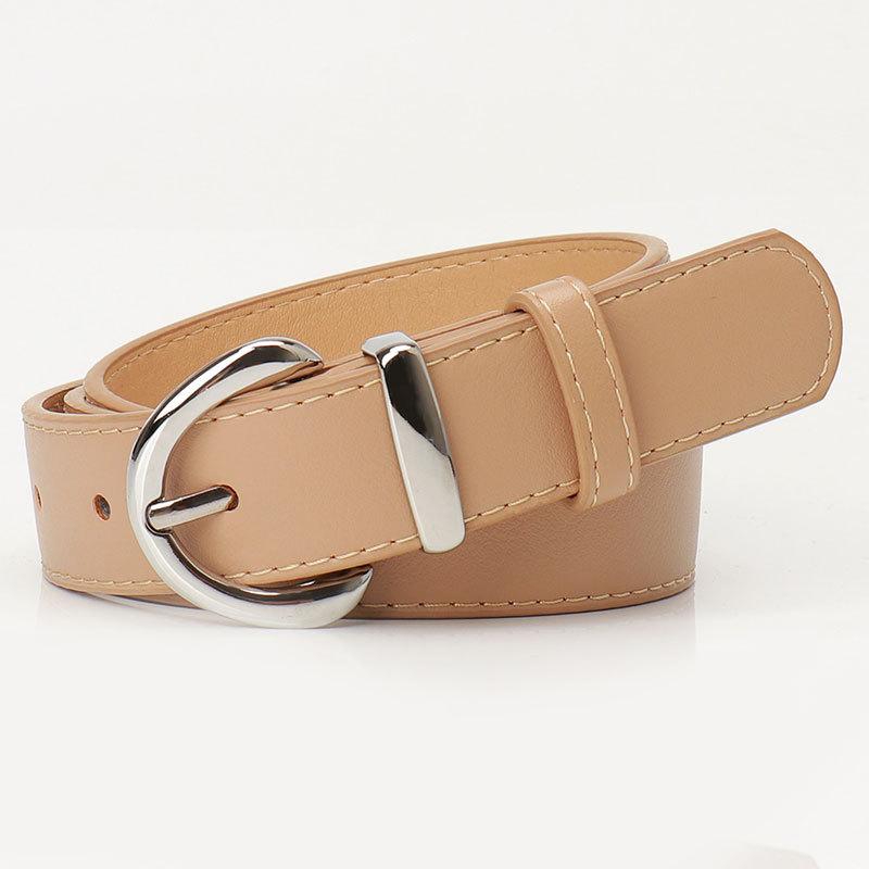 Factory Alloy Pin Buckle Belt Women'S Simple Casual Jeans Belt Women'S Belt