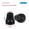 Non-slip Wear-resistant Quad Cane Rubber Feet Covers