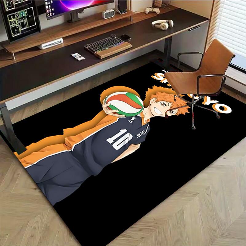 1pc volleyball player Carpet, Office Rug Outdoor Mat Home Decor Area Carpet Festival