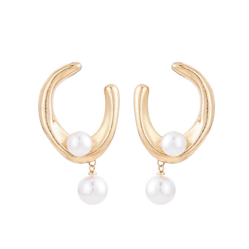 Fresh Exaggerated Stylish Big Eye Earrings For Women, Cool Minimalist Daily Versatile Ear Jewelry