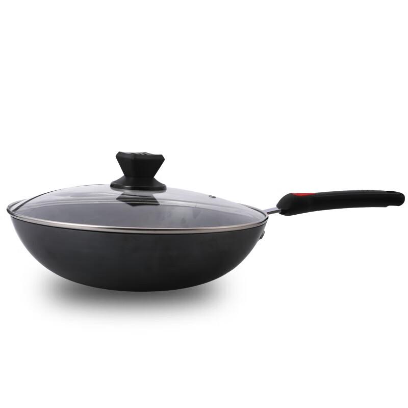 Kangbach Fuyun 32cm Uncoated Flat-Bottom Iron Wok