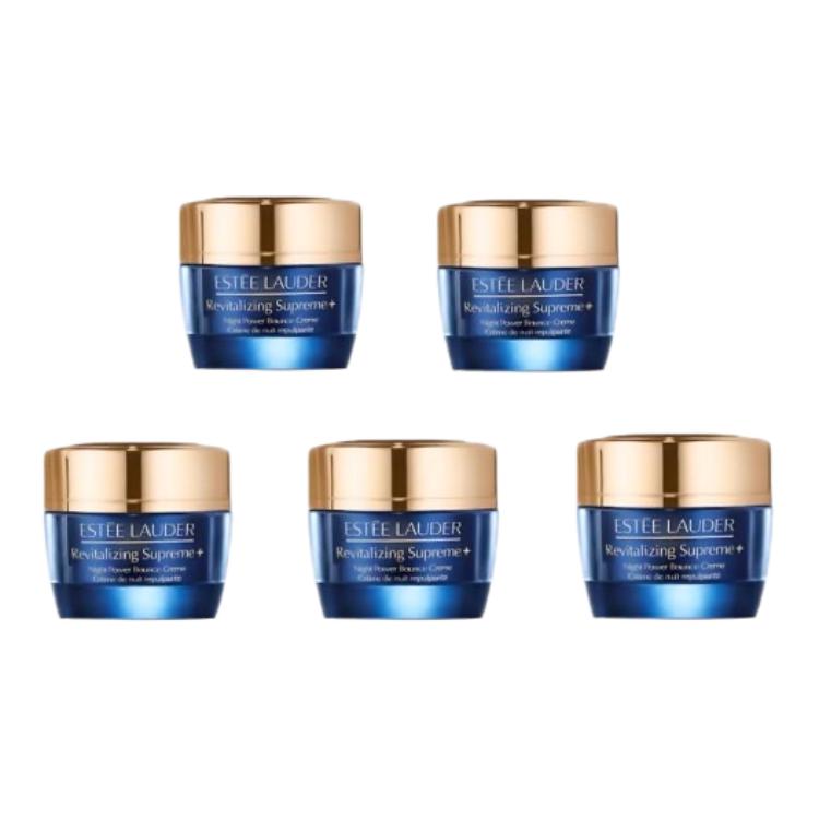 

Estée Lauder Revitalizing Supreme+ Нічний зволожуючий крем-мус Power Bounce, дорожня версія, зразок(7/15мл) 15ml*5