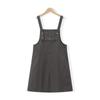 Montagut Girls' Summer 2026 Casual Overalls Dress & Tee Set
