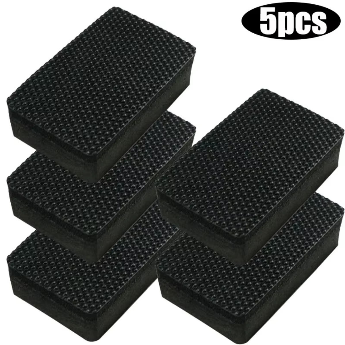 

Автомобильная губка для мытья, губка для мытья, уход за красотой автомобиля, скраббер для чистки автомобиля, стиральная машина, удаление загрязнений, инструмент-щетка 5pcs чёрный