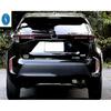 For Toyota Yaris Cross     Rear Fog Light Lamp Cover Trim Foglamp Frame Sticker Car Styling Exterior Accessories