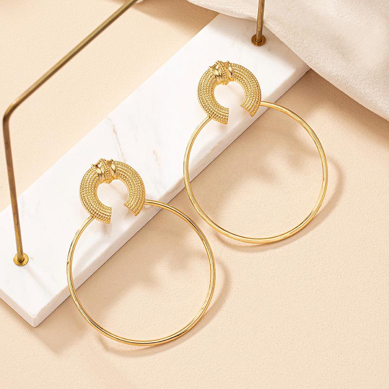 Fashion Large Hoop Earrings For Women