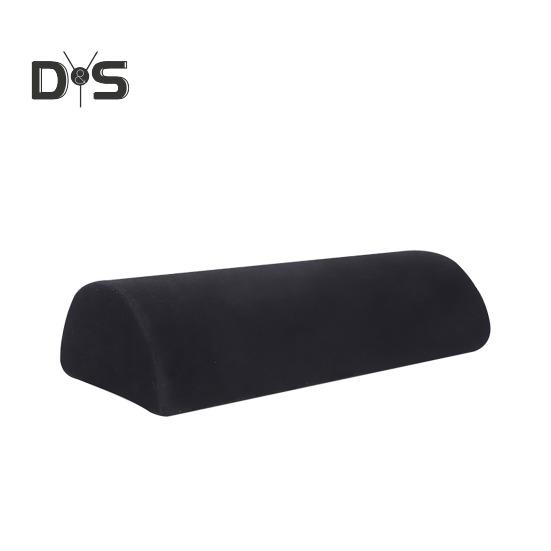 

Подушка-валінг Half Moon для ніг, спини, сну, подушка з піни з пам яттю форми під коліно, з чохлом, який можна прати в пральній машині, для комфорту щиколотки та ніг чорний