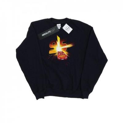 Womens/Ladies Cars Lightning McQueen Burst Sweatshirt