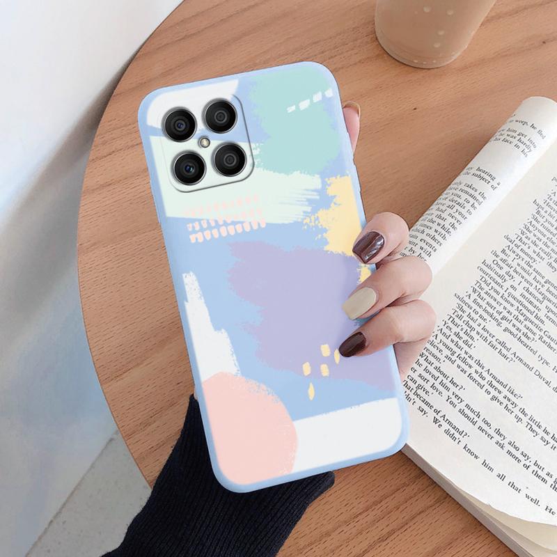 Printed Clear Patterned Phone Covers Case Cover TPU For Samsung Iphone Xiaomi Shockproof Cell Phone Case