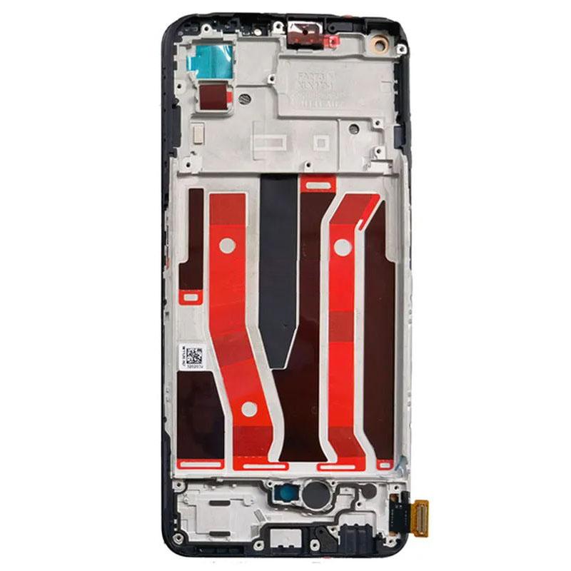 For Oppo A95 5G Grade C OLED Screen and Digitizer Assembly+Frame Spare Part (without Logo)