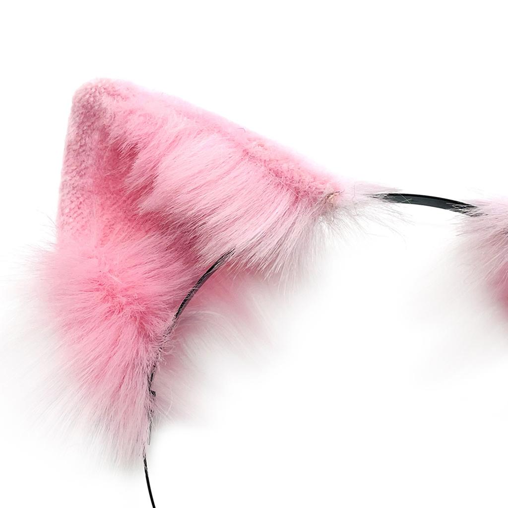 Cosplay Animal for Cat Ears Headdress Soft Kitten Ears Headband Kawaii Hair Prop
