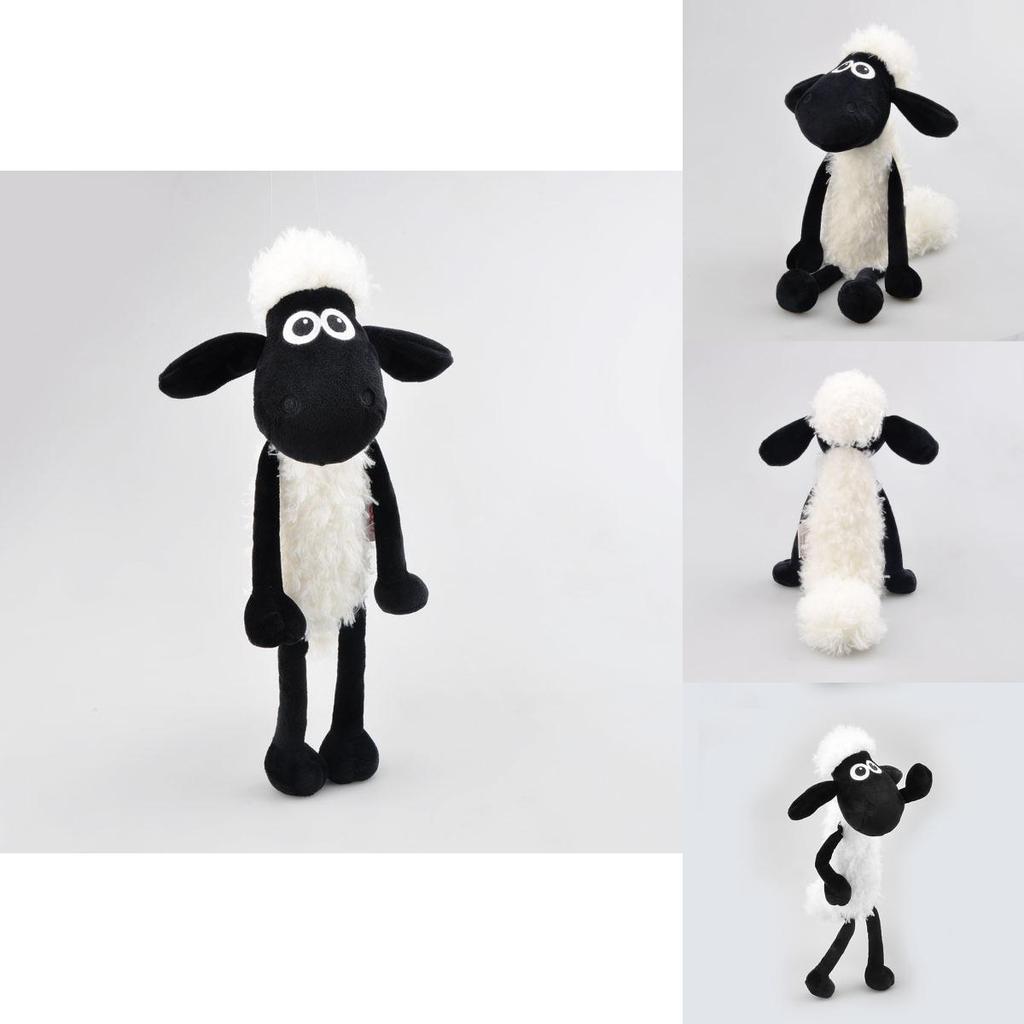 Adorable peluche Shaun le mouton, douce et câline, idéale pour les enfants