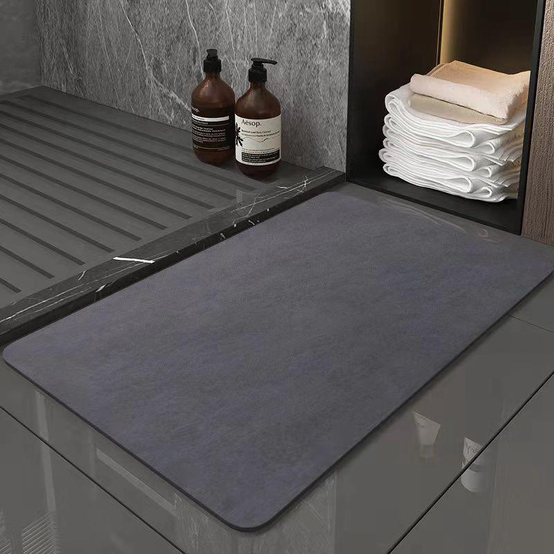 Tappetino da Bagno Antiscivolo ad Asciugatura Rapida in Terra di Diatomee