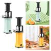 Slow Masticating Juicer Easy to Clean Large feed Slot for Sport Travel Orange