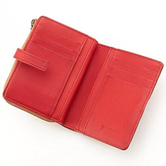 Bifold Wallet Cutwork Wine [Genten]