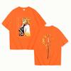 Anime Rengoku Kyoujurou Printed Men's Summer Short Sleeve Tee Shirts Round Neck Casual Summer Unisex Tops Sport Jogging T Shirt