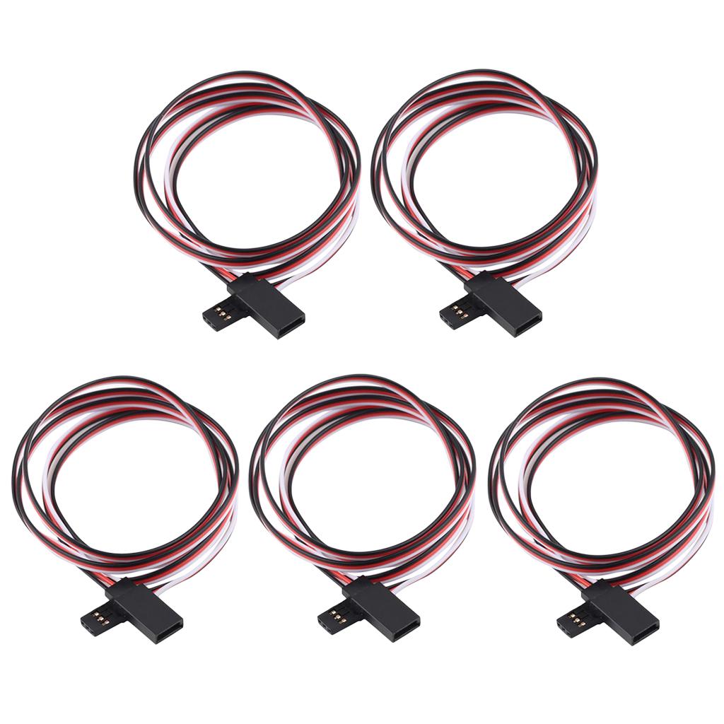 Futaba Jr Servo 600mm Y Extension Lead Cable Gold Connectors for sale online