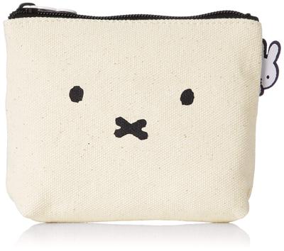 Miffy Canvas Available In 2 Bust Face Natural [Sifre] Multi-Pouch, Sizes, TRC7100, Small 99,