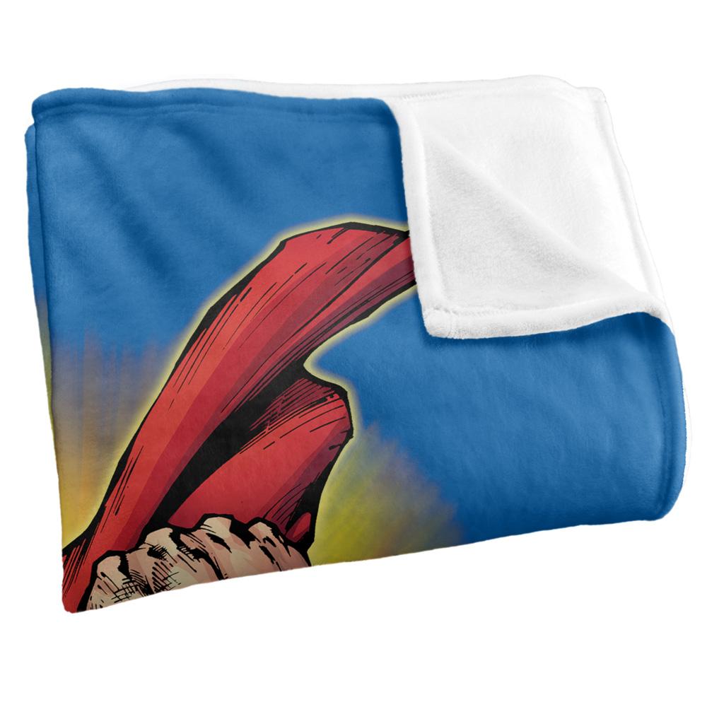 SUPERMAN Silky Collage Supersoft Blanket