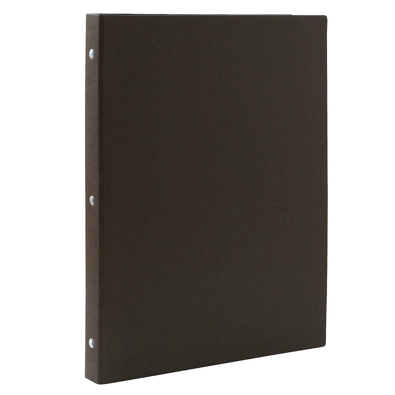 

Папка-переплет MUJI серая 82110098 A4/30 отверстий/темная