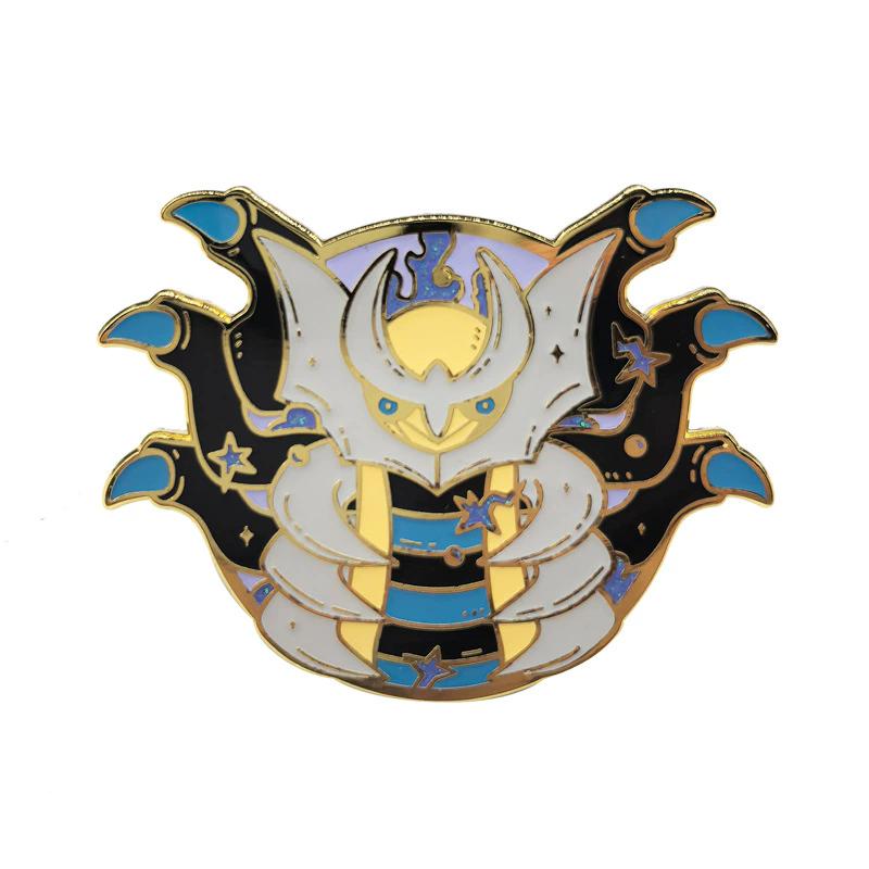 Anime Game Pokemon Hard Enamel Pins Cute Cartoon Gengar Brooches On Clothes Lapel Badges Metal Jewelry Accessories