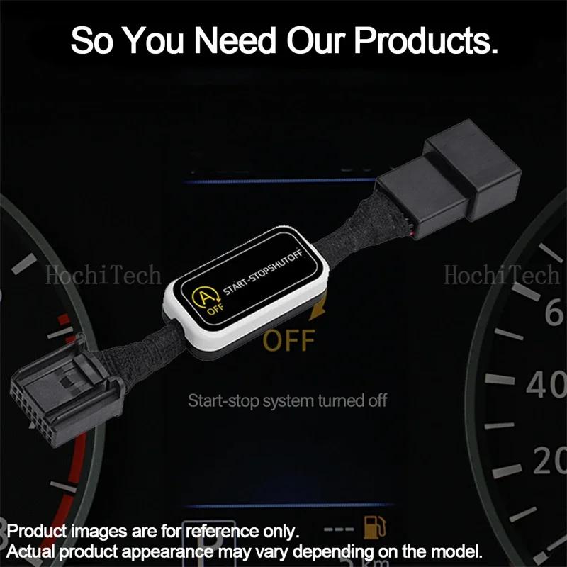 Zařízení pro systém automatického start-stop motoru Tlačítko Ovládání Senzor Konektor Stop Zrušení Režim paměti Kabel Pro Alfa Romeo Giulia 2017-24