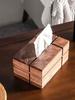 Nordische Holz-Taschentuchbox Kreative Papierbox Walnuss-Taschentuchhalter Wohnzimmer Schreibtisch Teetisch Heimdekoration Aufbewahrungsbox
