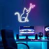 Cats And Butterflies LED Neon Sign USB Dimmable Neon Light Sign For Gameroom Bedroom Bar Livingroom Birthday Gift Wall Decor