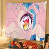 Urusei Yatsura Anime DIY Wall Tapestry Hanging Tarot Hippie Wall Rugs Dorm INS Home Decor