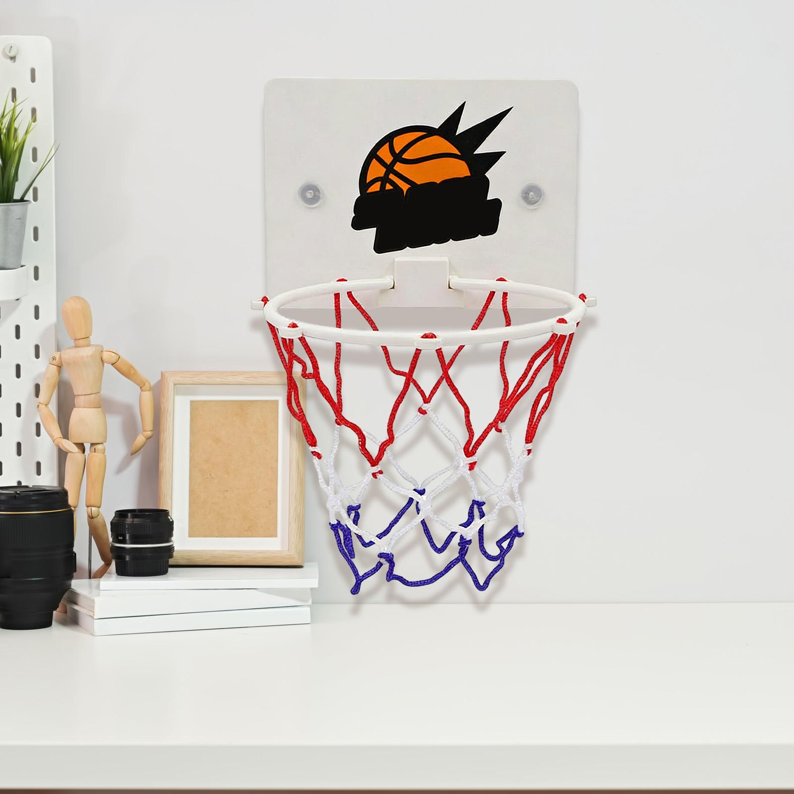 Kids Basketball Hoop Small Suction Cup No Drilling Practice Basketball Hoop Games for Kids Boys Girls Exercise Home Classroom China Mainland
