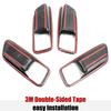 Inner Door Bowl Protector Frame Cover Trim Sticke For Toyota Corolla     ABS Car Accessories