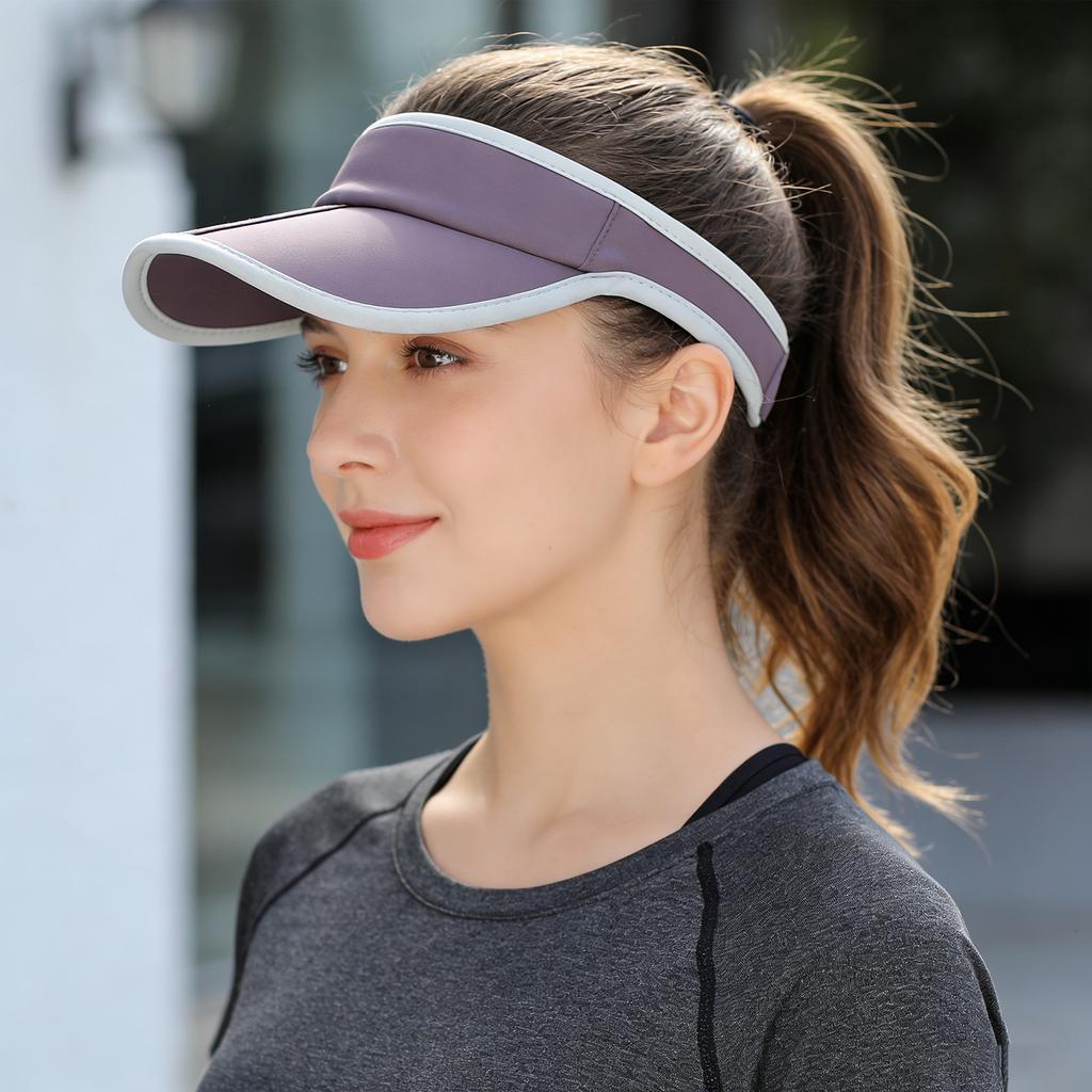 Unisex Hat, Running Sports Sun Hat, Monochrome Empty Top Hat