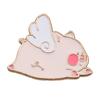 Fashion Charm Brooch Animal Enamel Pin Fashionable Flying Pig Brooch Animal Badges Present for Teens and Children