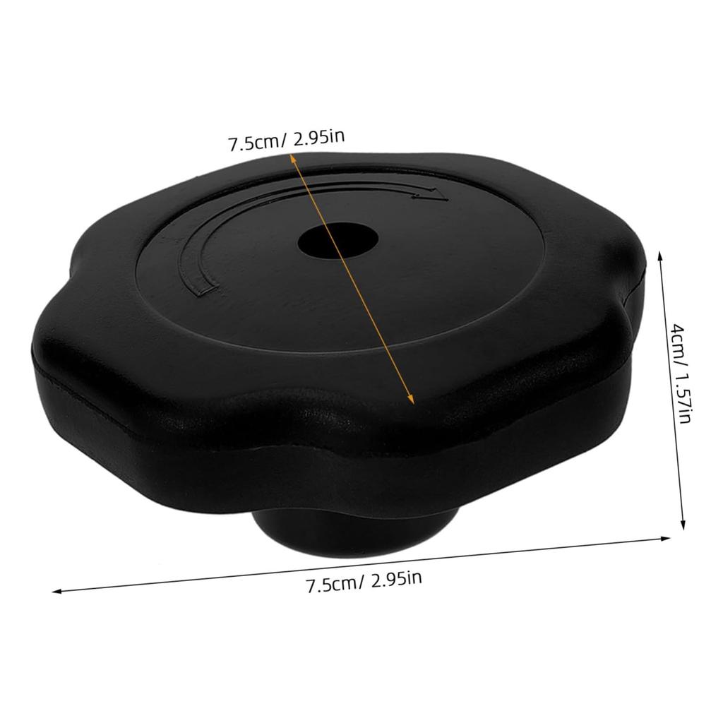 Explosion Proof Pressure Cooker Valves Set Plastic Knobs and Copper Fittings Pressure Cooker Accessories for 18-24cm Lid