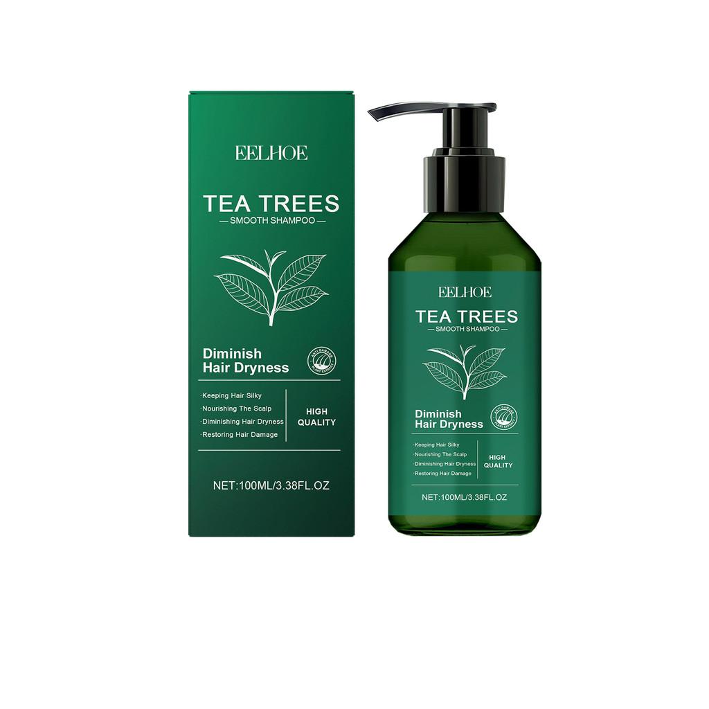 Eelhoe Tea Tree Shampoo And Conditioner Set For Nourishing Moisture And Smoothness Shampoo 100ml