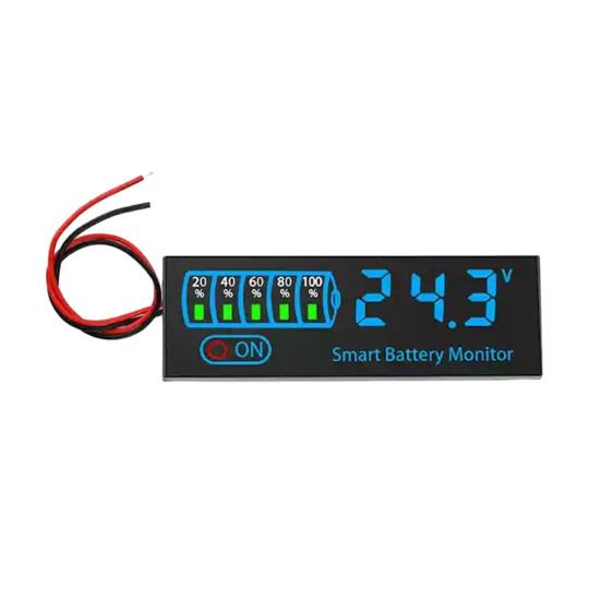 Universal Battery Charging Indicator Easy To Use Portable Multifunction LED Power Display Board Energy Saving Battery Level Indicator