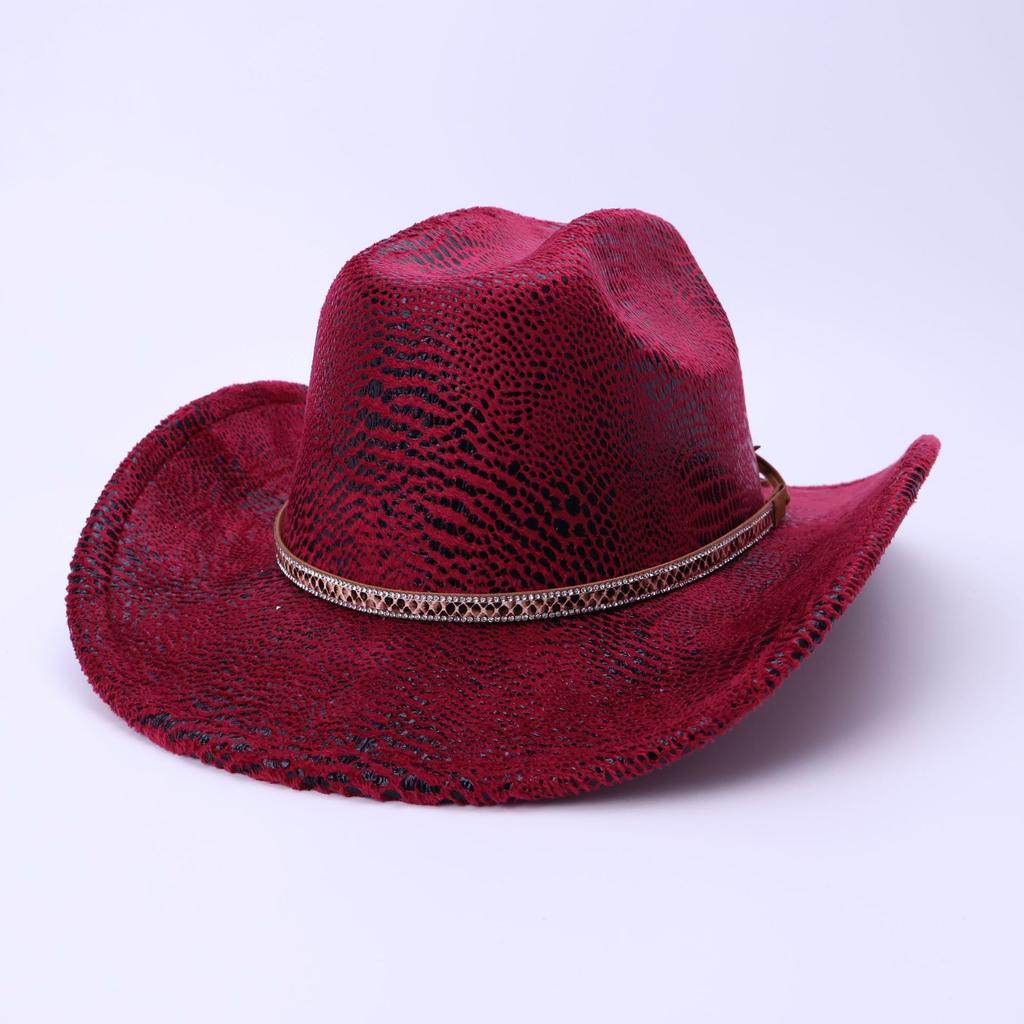 Retro American Western Cowboy Hat, Sunshade and Sun Protection, New Big-brimmed Jazz Hat, European and American Style Men's and Women's Top Hat
