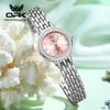 OPK Montre pour femme Classique Simple Élégante Montre de Marque à Quartz Montre à Lunette Diamant pour Femme Montre Étanche