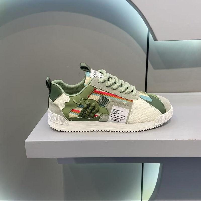 

Классические парусиновые мужские повседневные спортивные туфли, модные мужские дышащие кроссовки для ходьбы, легкие мужские теннисные туфли без застежек, пара балеток 39 светло-зеленый