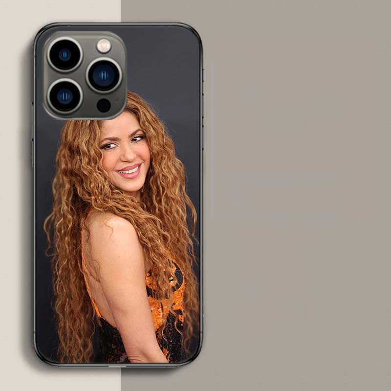 S-Shakira Singer Phone Case For Iphone 17 Air 15 Pro 14 Plus 16 Pro Max 12 13 Mini 11 16E X XS Cover Cute Fundas