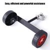 Multipurpose 28mm Pipe Stabilizing Wheel For Garden Equipment Various Backpack Brush Cutter Models
