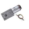 DC 12V Geared Motor High Torque Reduction Motor with Encoder Srong Self locking(100RPM)