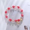 Fashion Crystal Bracelet Women'S Strawberry Crystal Bracelet Bangles Women Fashion Jewelry Accessories Gift